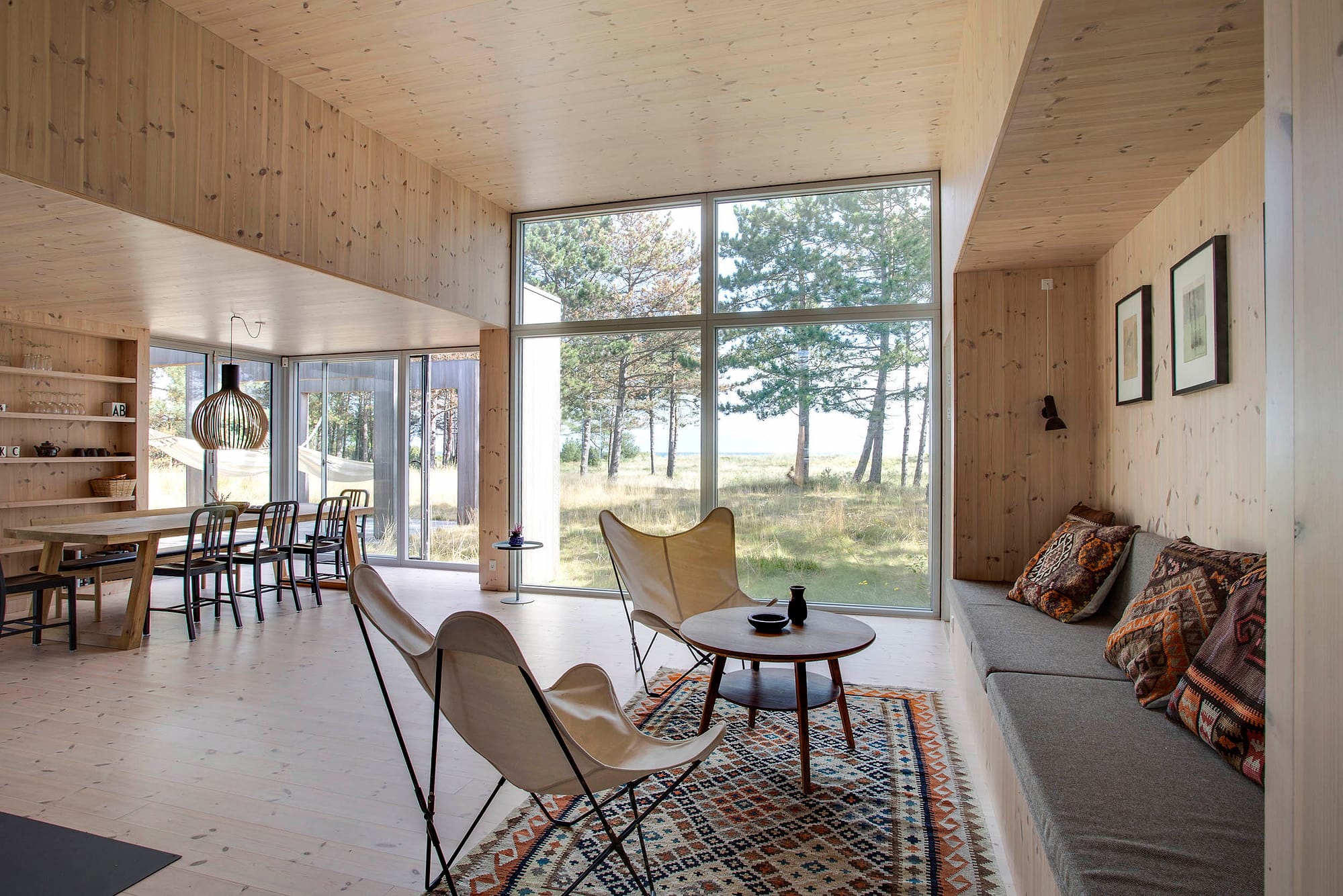 Ee Arkitekter Summerhouse Nordicarchitecture Livingroom